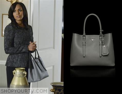 scandal grey prada bag|olivia pope prada purse.